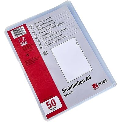 Rexel 21575090 Sichthülle (23,3 x 16,2 x 3,8 cm, 50 Stück) Rexel 21575090 Sichthülle (23,3 x 16,2 x 3,8 cm, 50 Stück)