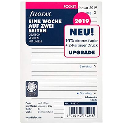 Filofax 00019-68240 kalendář Filofax 00019-68240 kalendář