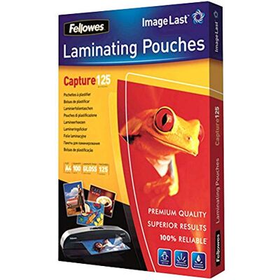 Fellowes Laminovací fólie ImageLast od (80 mikronů, DIN A4, 100 kusů) průhledná, průhledné Fellowes Laminovací fólie ImageLast od (80 mikronů, DIN A4, 100 kusů) průhledná, průhledné