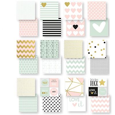 Kolekce Love It od Vaessen Creative - Dvojitě tištěný karton 15x15cm, 24 listů Kolekce Love It od Vaessen Creative - Dvojitě tištěný karton 15x15cm, 24 listů