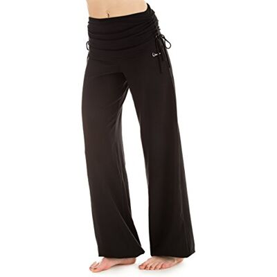 WINSHAPE Dámské Wh1 Fitness Volný čas Sport Yoga Pilates, tréninkové kalhoty, černé, L EU WINSHAPE Dámské Wh1 Fitness Volný čas Sport Yoga Pilates, tréninkové kalhoty, černé, L EU