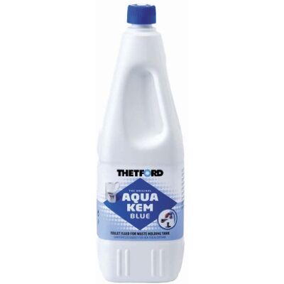 Thetford Aqua Kem Blue , 2 l Přísada do toalety pro kempingové toalety, tekutá, modrá, přísada pro chemické toalety, kontrola zápachu Thetford Aqua Kem Blue , 2 l Přísada do toalety pro kempingové toalety, tekutá, modrá, přísada pro chemické toalety, kontrola zápachu