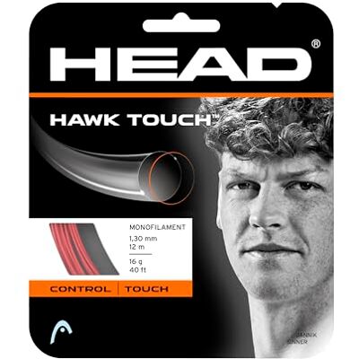 HEAD Tenisové struny Hawk Touch, červené, 1,25 mm/17 g HEAD Tenisové struny Hawk Touch, červené, 1,25 mm/17 g