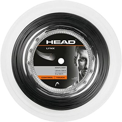 HEAD Tenisové struny Lynx role, antracit, 1,25 mm / 17 g HEAD Tenisové struny Lynx role, antracit, 1,25 mm / 17 g