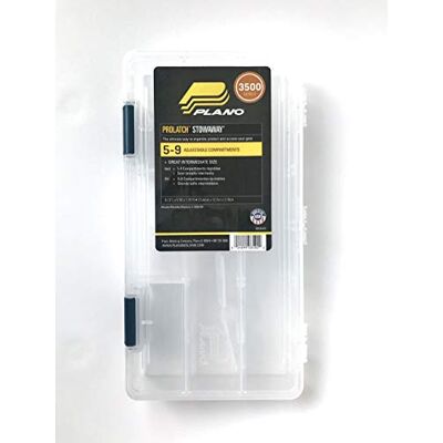 Plano Box Tackle, 4 kusy s 3500 kusy Prolatch úložných boxů pro rybářské příslušenství, modré Plano Box Tackle, 4 kusy s 3500 kusy Prolatch úložných boxů pro rybářské příslušenství, modré