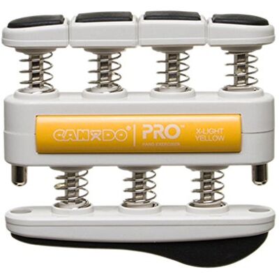 CanDo Ruční trenažér, prst PRO®, žlutý (velmi lehký) CanDo Ruční trenažér, prst PRO®, žlutý (velmi lehký)