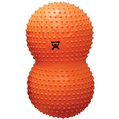 CanDo Gymnastický válec s NOPPEN/motorickým míčkem / fitness míčkem ve tvaru arašídu Peanut Ball SENSI oranžový, 50 cm x 100 cm CanDo Gymnastický válec s NOPPEN/motorickým míčkem / fitness míčkem ve tvaru arašídu Peanut Ball SENSI oranžový, 50 cm x 100 cm