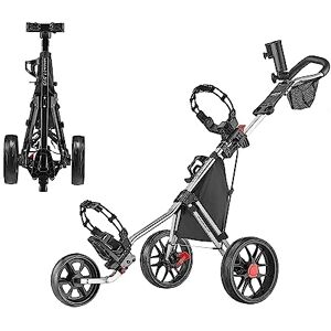 Caddytek Unisex CaddyLite 11.5 V3-Silber Golf Push Cart, 53. 5 x 27 x 45 Caddytek Unisex CaddyLite 11.5 V3-Silber Golf Push Cart, 53. 5 x 27 x 45