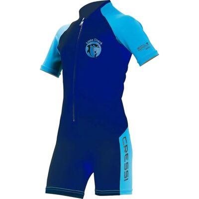 Cressi - Little Shark Jr Shorty 2mm - Modrá - Wetsuit Cressi - Little Shark Jr Shorty 2mm - Modrá - Wetsuit