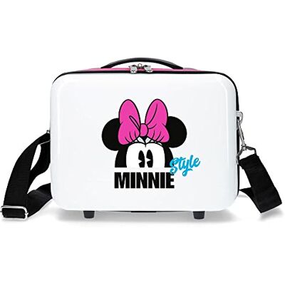 Disney Style kosmetický kufřík, 29 cm, 9,14 litrů, bílý (Blanco), bílá, Přizpůsobivý styl Disney Style kosmetický kufřík, 29 cm, 9,14 litrů, bílý (Blanco), bílá, Přizpůsobivý styl