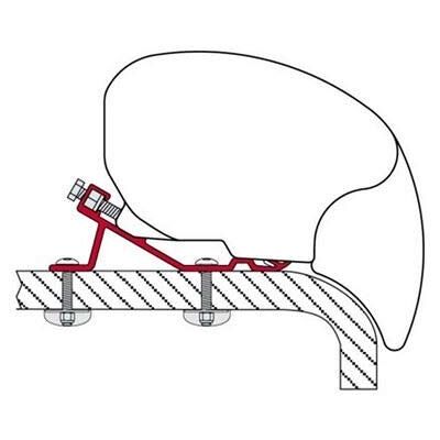 Fiamma 98655855 Kit Halterungen Fiamma 98655855 Kit Halterungen