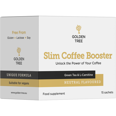 Golden Tree Slim Coffee Booster - Metabolismus 15 sáčků Golden Tree Slim Coffee Booster - Metabolismus 15 sáčků