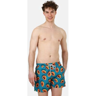 Pánské plavky John Frank JFSS21SW37 PAPAYA Pánské plavky John Frank JFSS21SW37 PAPAYA