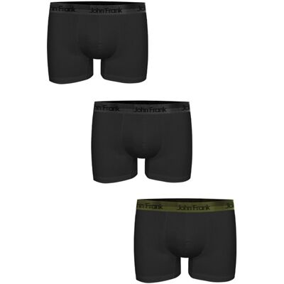 Pánské boxerky John Frank JF3BPB03 3PACK Pánské boxerky John Frank JF3BPB03 3PACK