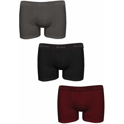Pánské boxerky JOHN FRANK JF3BMOC01 3pack Pánské boxerky JOHN FRANK JF3BMOC01 3pack