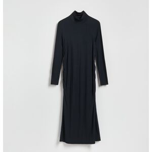 Reserved - Šaty s vysokým podílem modalu - černý Woman XS/S/M/L/XL Reserved - Šaty s vysokým podílem modalu - černý Woman XS/S/M/L/XL