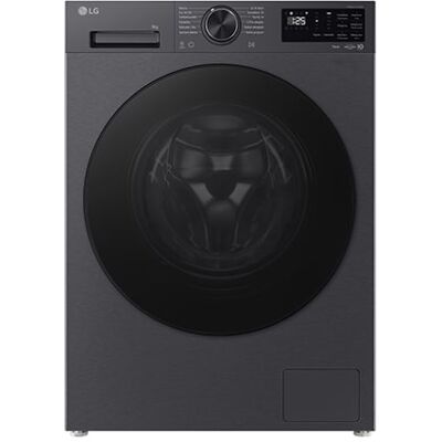 Parní pračka LG - 9 kg - A-40% - 1400 ot./min - TurboWash™360° - ThinQ™-Černá Parní pračka LG - 9 kg - A-40% - 1400 ot./min - TurboWash™360° - ThinQ™-Černá