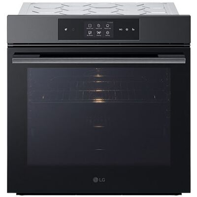 Vestavná parní trouba LG 76 l InstaView™, EasyClean™, Černá/šedá Vestavná parní trouba LG 76 l InstaView™, EasyClean™, Černá/šedá