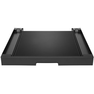 Mezikus pro pračky LG s hloubkou 55 - 65 cm - DK2B - Spojovací díl pro pračku a sušičku s výsuvem - Černá / šedá Mezikus pro pračky LG s hloubkou 55 - 65 cm - DK2B - Spojovací díl pro pračku a sušičku s výsuvem - Černá / šedá