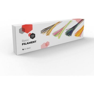 3DSimo - 60M - 4barevný PCL - 1,75 mm - Filament 3DSimo - 60M - 4barevný PCL - 1,75 mm - Filament