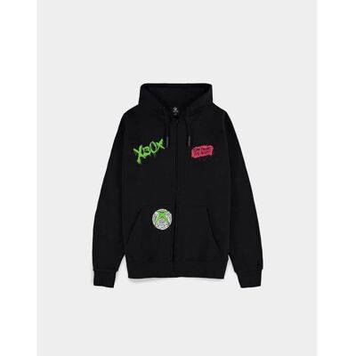 Difuzed pánská mikina se zipem Xbox Core - 2XL Difuzed pánská mikina se zipem Xbox Core - 2XL