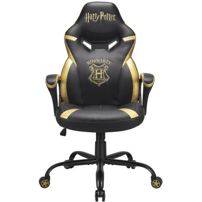 Subsonic Harry Potter Hogwarts Junior Seat - černá / žlutá Subsonic Harry Potter Hogwarts Junior Seat - černá / žlutá