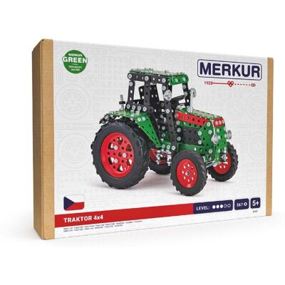 Merkur - Traktor 4x4 zelený 567 dílků Merkur - Traktor 4x4 zelený 567 dílků