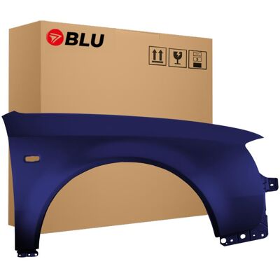 Blu Blatník náhrada pro Audi A6 C5 LZ5L Pravý Přední Modrý 01-05 Lift Blu Blatník náhrada pro Audi A6 C5 LZ5L Pravý Přední Modrý 01-05 Lift