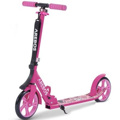 AREBOS - City Kick - Růžová - Dospělý - Kick scooter AREBOS - City Kick - Růžová - Dospělý - Kick scooter