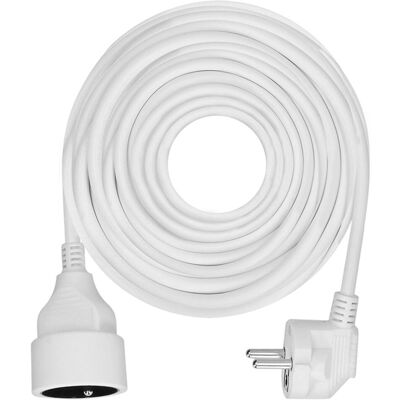 Solight prodlužovací kabel 15m 1 zásuvka 3x15mm bílý Solight prodlužovací kabel 15m 1 zásuvka 3x15mm bílý