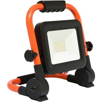Led reflektor Aku Ecolite 30W 4000K 1800 lm IP65 černá/oranž Led reflektor Aku Ecolite 30W 4000K 1800 lm IP65 černá/oranž