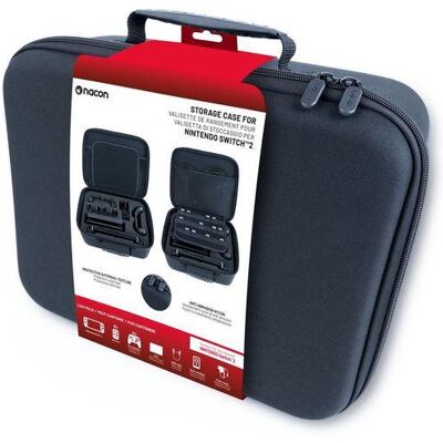 Nacon přepravní pouzdro pro Nintendo Switch 2 černá Nacon přepravní pouzdro pro Nintendo Switch 2 černá