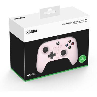 8BitDo Ultimate Wired Controller for Xbox (XONE/XSX/Windows) Pink 8BitDo Ultimate Wired Controller for Xbox (XONE/XSX/Windows) Pink