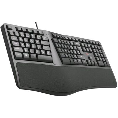 Ergonomická klávesnice C-TECH KB-113E - Klávesnice Ergonomická klávesnice C-TECH KB-113E - Klávesnice