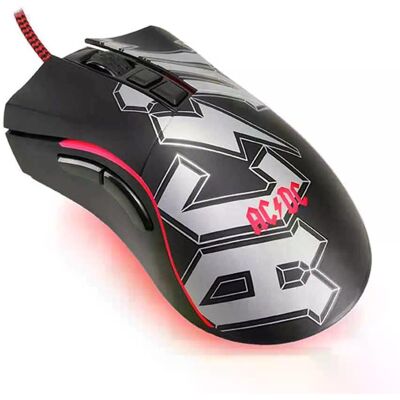 Subsonic Gaming Wired Mouse - Ac/dc - 7200 Dpi Subsonic Gaming Wired Mouse - Ac/dc - 7200 Dpi
