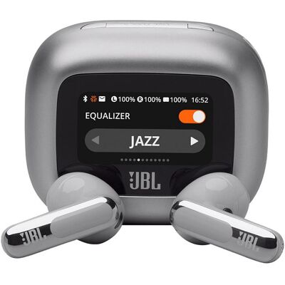 JBL Live Flex 3 - Bezdrátová sluchátka - stříbrná JBL Live Flex 3 - Bezdrátová sluchátka - stříbrná