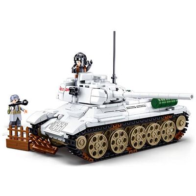 Sluban Bitva o Budapešť M38-B0978 Bílý tank T-34/85 Sluban Bitva o Budapešť M38-B0978 Bílý tank T-34/85
