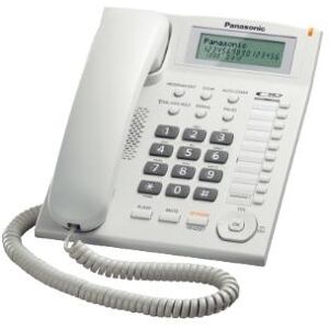 Černý telefon Panasonic KX-TS880FXB s 50 jmény v telefonním seznamu Černý telefon Panasonic KX-TS880FXB s 50 jmény v telefonním seznamu