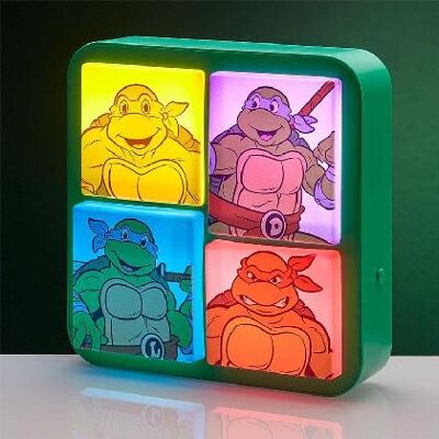 Lampička - Teenage Mutant Ninja Turtles Group 3D 19 cm Lampička - Teenage Mutant Ninja Turtles Group 3D 19 cm