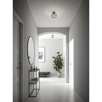 Nordlux stropní svítidlo Alton 25W E27 černá kouřová ručně foukané Nordlux stropní svítidlo Alton 25W E27 černá kouřová ručně foukané