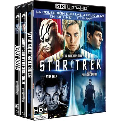 Star Trek kolekce 3 filmy (nové) - 4K Uhd Blu-ray (bez Cz/sk) Star Trek kolekce 3 filmy (nové) - 4K Uhd Blu-ray (bez Cz/sk)