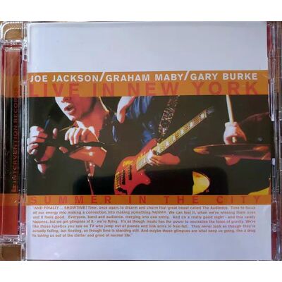 Joe Jackson - Summer In The City - Live In New York Sacd Joe Jackson - Summer In The City - Live In New York Sacd