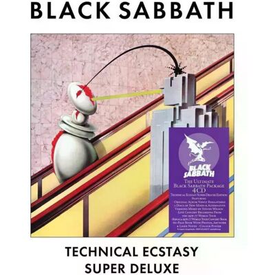 4CD/Box Set Black Sabbath Technical Ecstasy Super Deluxe Edition Dlx 4CD/Box Set Black Sabbath Technical Ecstasy Super Deluxe Edition Dlx