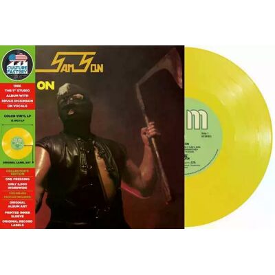 Lp Samson Head On Yellow Coloured Vinyl Limited Edition Ltd Clr Lp Samson Head On Yellow Coloured Vinyl Limited Edition Ltd Clr