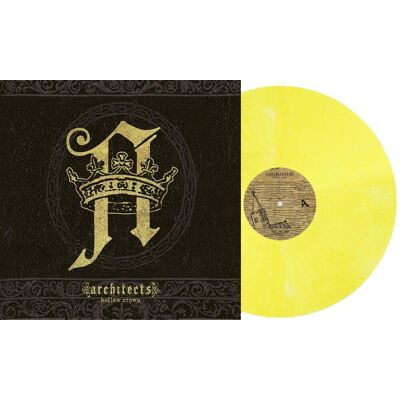 Architects - Hollow Crown / Yellow Marbled Vinyl Architects - Hollow Crown / Yellow Marbled Vinyl