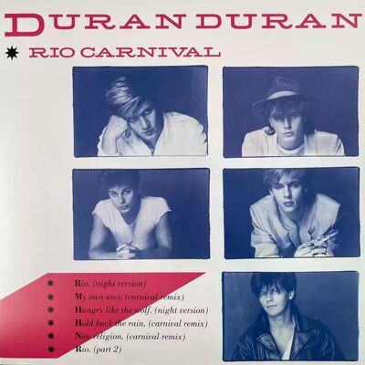 Duran Duran Rio Carnival (Pink/Blue Swirl) Lp Ltd Duran Duran Rio Carnival (Pink/Blue Swirl) Lp Ltd