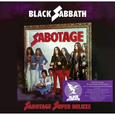 Black Sabbath - Sabotage Super Deluxe Cd Black Sabbath - Sabotage Super Deluxe Cd