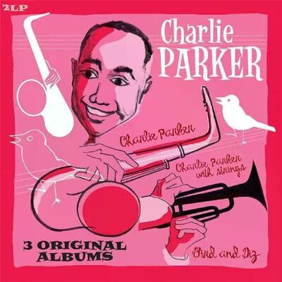 Charlie Parker - 3 Original Albums Lp Vinyl Charlie Parker - 3 Original Albums Lp Vinyl