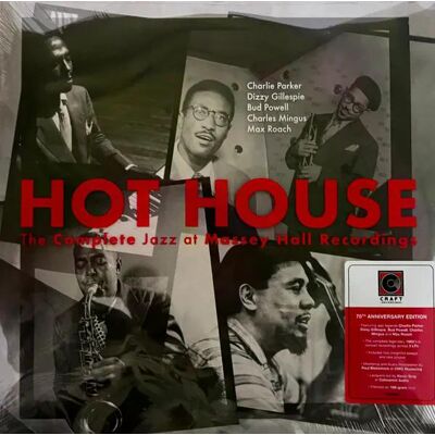 Charlie Parker - Hot House (The Complete Jazz At Massey... Lp Vinyl Charlie Parker - Hot House (The Complete Jazz At Massey... Lp Vinyl