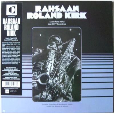 Roland Kirk - Live in Paris (1970) Lp Vinyl Roland Kirk - Live in Paris (1970) Lp Vinyl